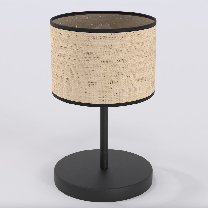 Lampe de table ECO 1xE27/15W/230V beige/rotin