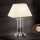 Lampe de table en cristal VERONIQUE 1xE27/60W/230V crème/doré