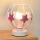 Lampe de table enfant STARS 1xE27/15W/230V rose/blanc