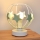 Lampe de table enfant STARS 1xE27/15W/230V vert/blanc