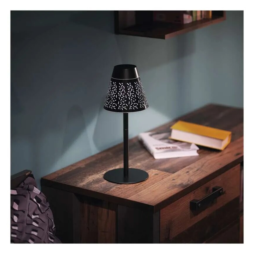 Lampe de table extérieur à intensité variable rechargeable LED/4,2W/5V 2200mAh IP44