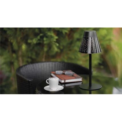 Lampe de table extérieur à intensité variable rechargeable LED/4,2W/5V 2200mAh IP44