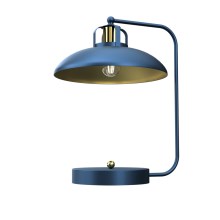 Lampe de table FELIX 1xE27/60W/230V bleue
