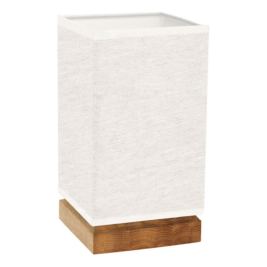 Lampe de table FIRE 1xE27/25W/230V chêne/beige chêne