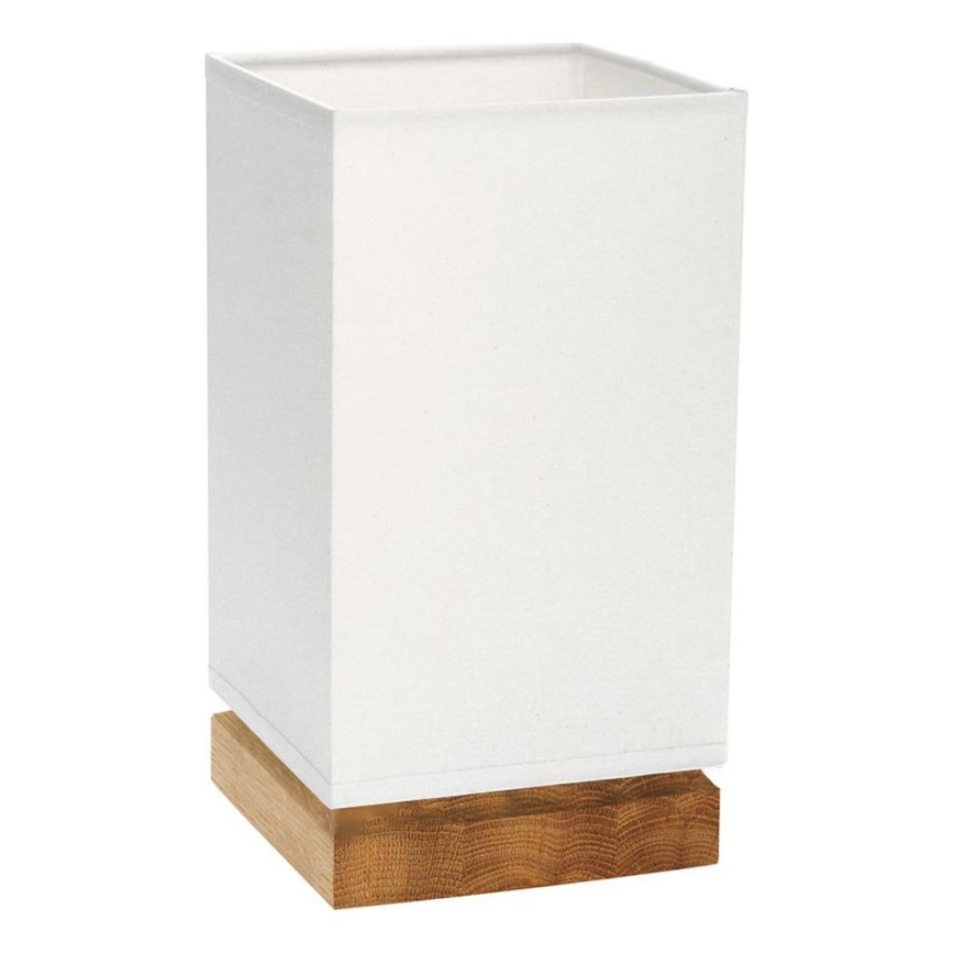 Lampe de table FIRE 1xE27/25W/230V chêne/blanc chêne