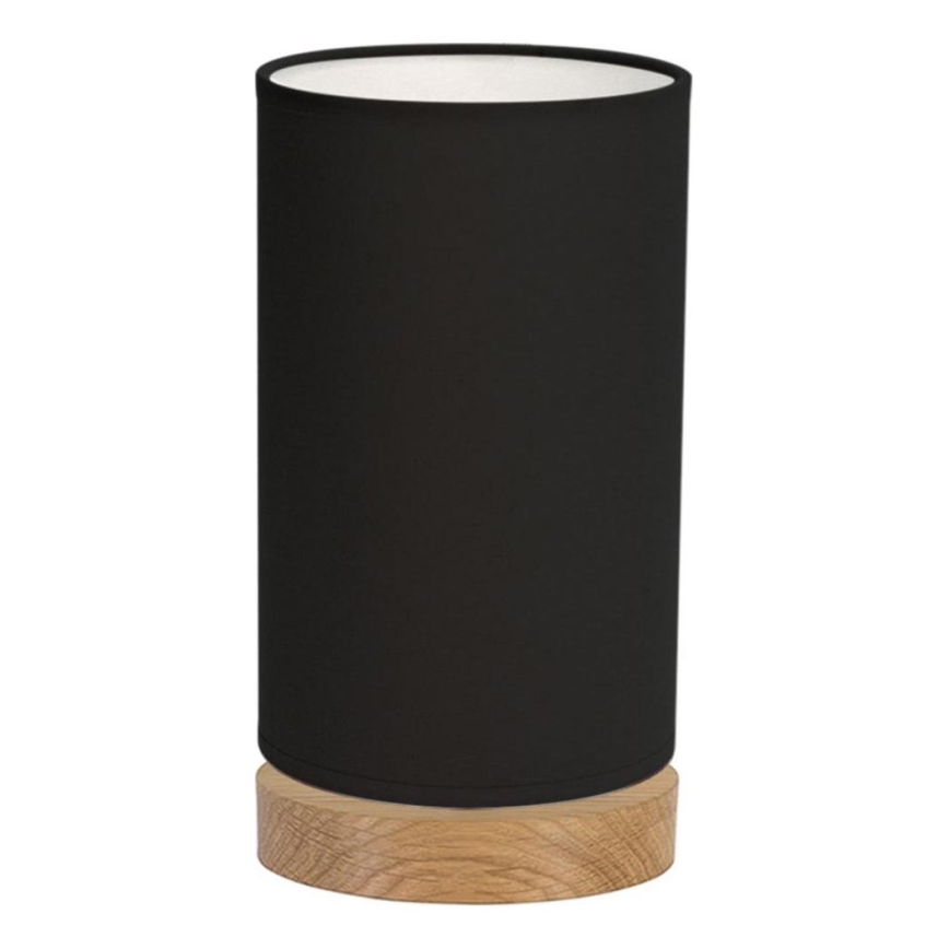 Lampe de table FIRE 1xE27/25W/230V chêne/noir chêne