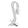 Lampe de table flexible avec pince pour la culture de plantes PLANTY 2xE27/30W/230V blanc