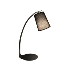 Lampe de table GALLANT 1xE27/11W/230V noir/marron