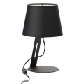 Lampe de table GRACIA 1xE27/60W/230V noire