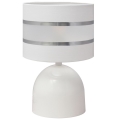 Lampe de table HELEN 1xE27/60W/230V blanc