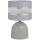 Lampe de table HELEN 1xE27/60W/230V gris/argent