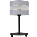Lampe de table HELEN 1xE27/60W/230V gris/noir