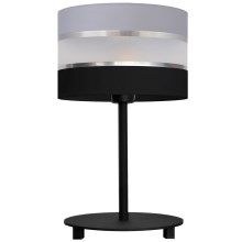 Lampe de table HELEN 1xE27/60W/230V noir/gris/argent