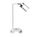 Lampe de table JOKER 1xGU10/25W/230V blanc/chrome brillant