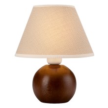 Lampe de table JUTA 1xE27/60W/230V hêtre