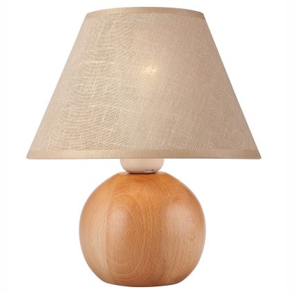 Lampe de table JUTA 1xE27/60W/230V hêtre