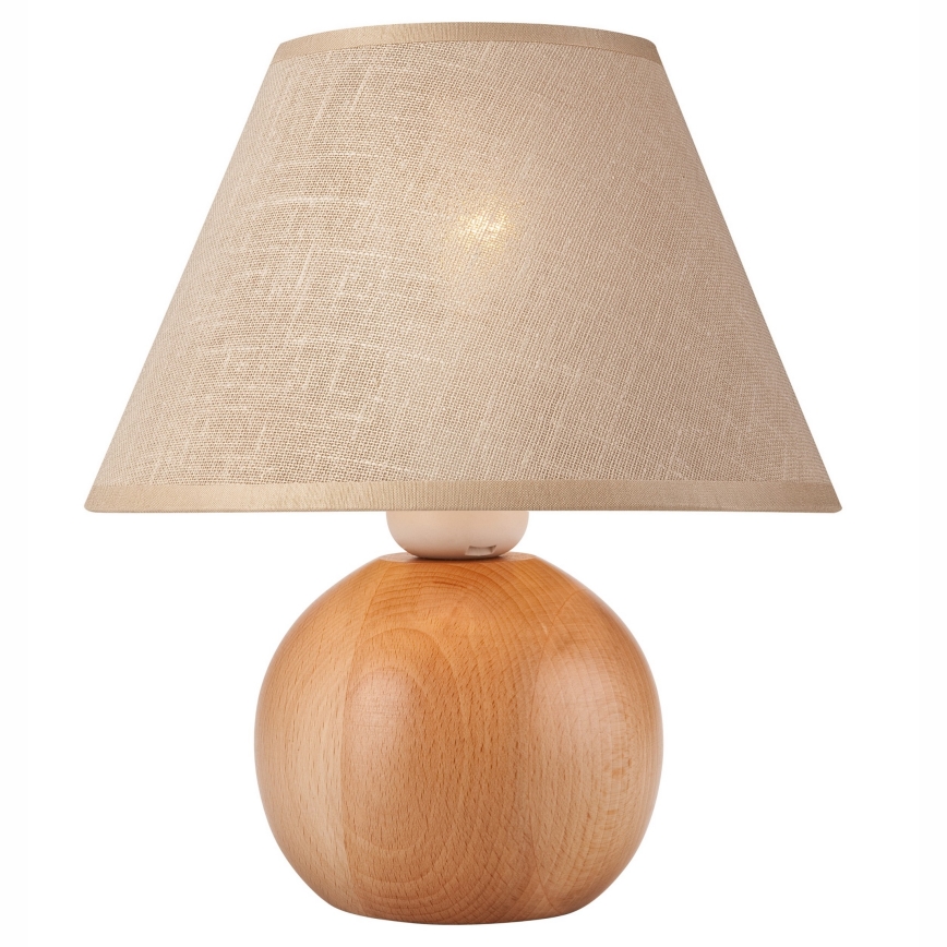 Lampe de table JUTA 1xE27/60W/230V hêtre