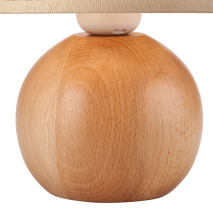 Lampe de table JUTA 1xE27/60W/230V hêtre
