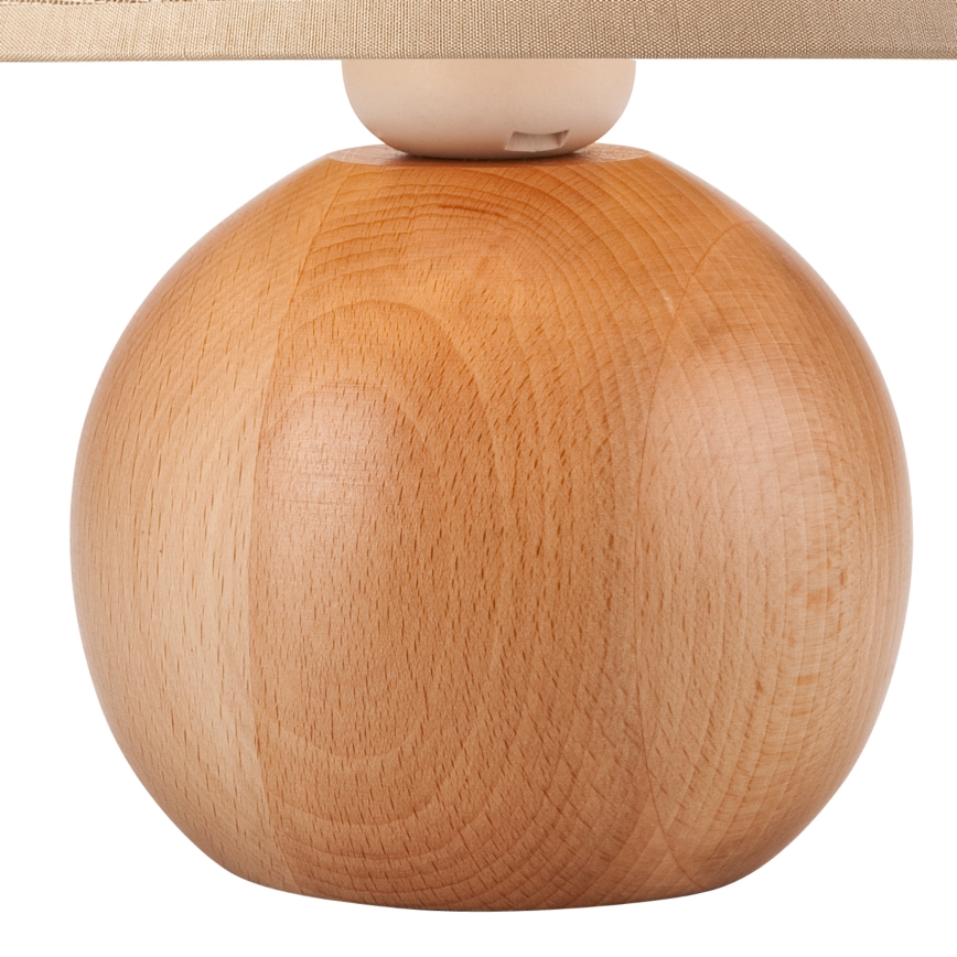 Lampe de table JUTA 1xE27/60W/230V hêtre