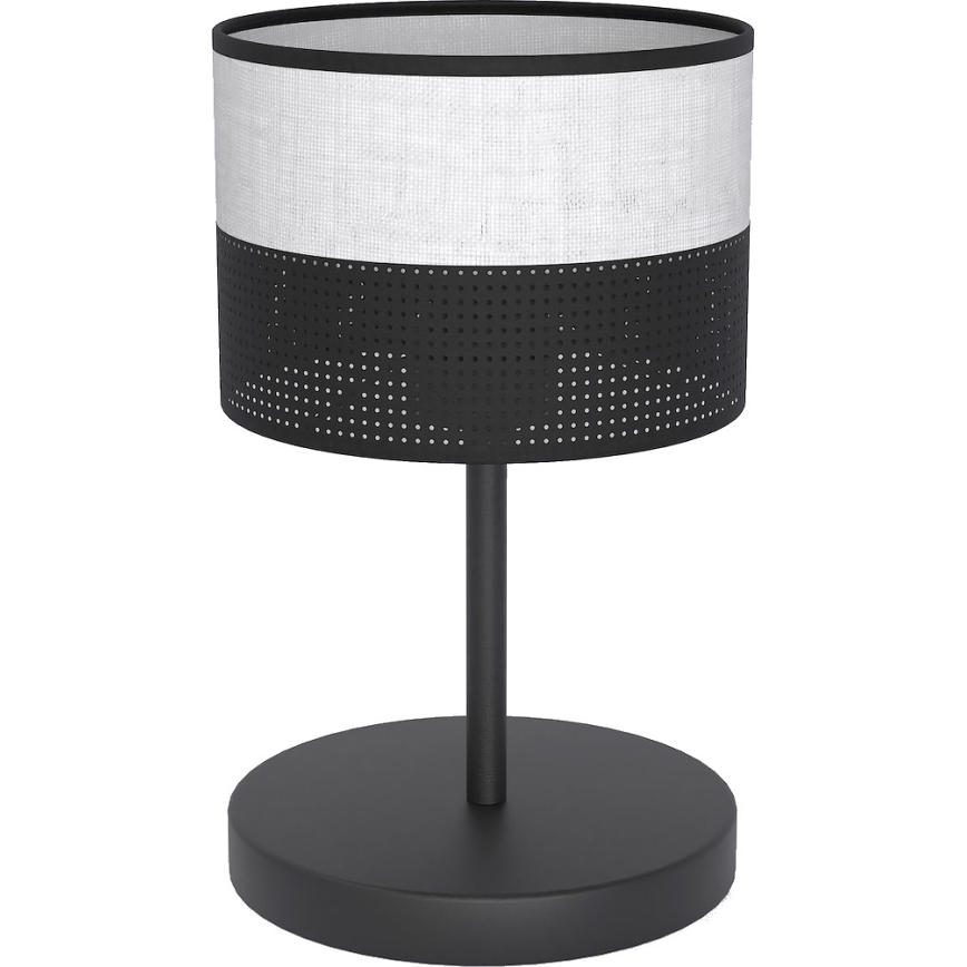 Lampe de table KARBON 1xE27/15W/230V noire/grise