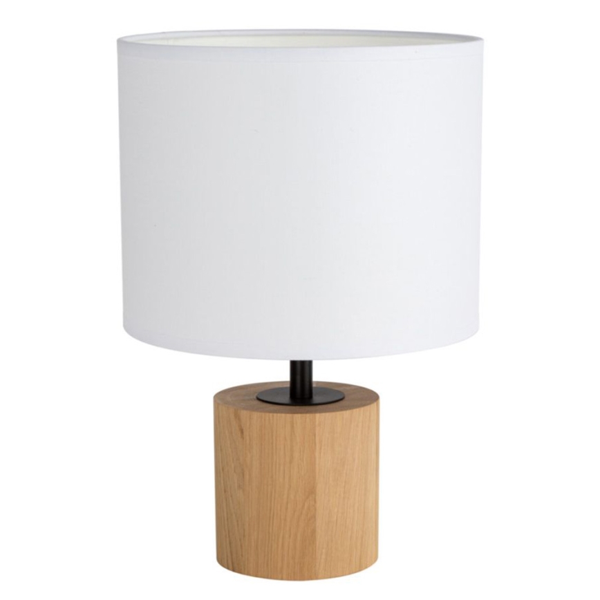 Lampe de table KRETA 1xE27/25W/230V pin/blanc