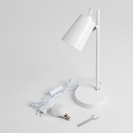 Lampe de table LED 1xE14/4,9W/230V blanche
