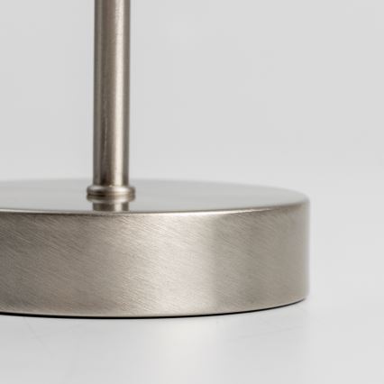 Lampe de table LED 1xE14/5W/230V gris/chrome mat