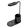 Lampe de table LED/3W/5V avec charge sans fil noir