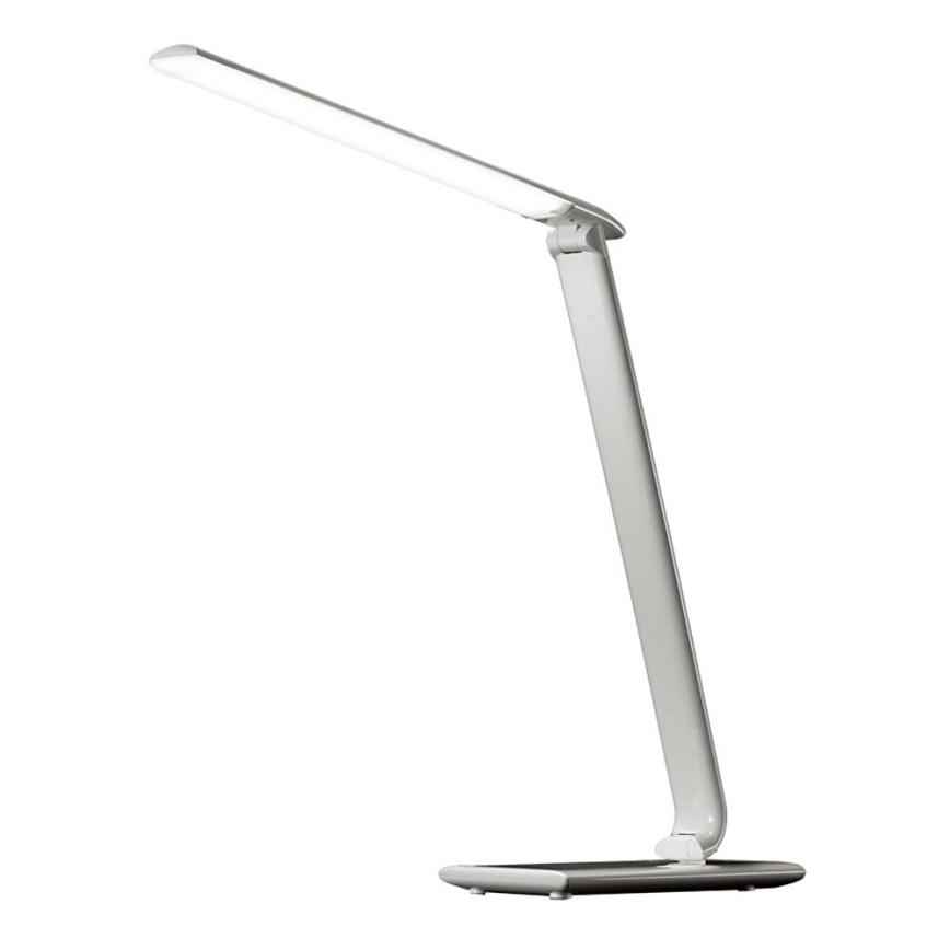 Lampe de table LED à intensité modulable port USB LED/12W/230V blanche