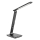 Lampe de table LED à intensité variable avec écran LED/9W/230V noir