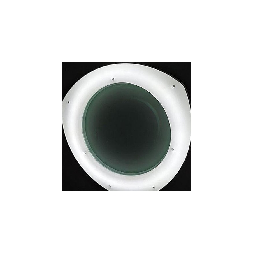 Lampe de table LED à intensité variable avec une loupe et une pince LED/8W/12/230V