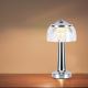 LED Lampe de table tactile rechargeable et à intensité variable LED/1W/5V 3000-6000K 1800 mAh chrome