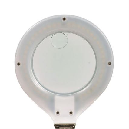 Lampe de table LED avec une loupe LED/6,5W/230V blanche