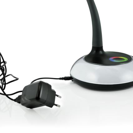 Lampe de table LED COSMOS LED-RGB/6,5W/230V noire