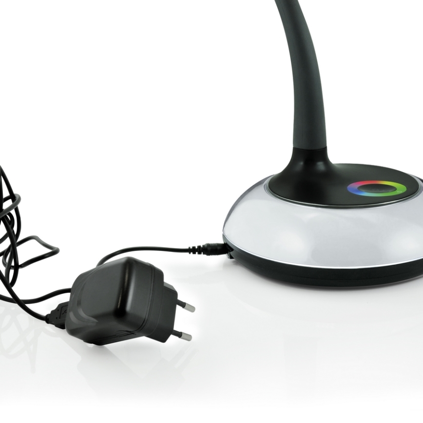 Lampe de table LED COSMOS LED-RGB/6,5W/230V noire