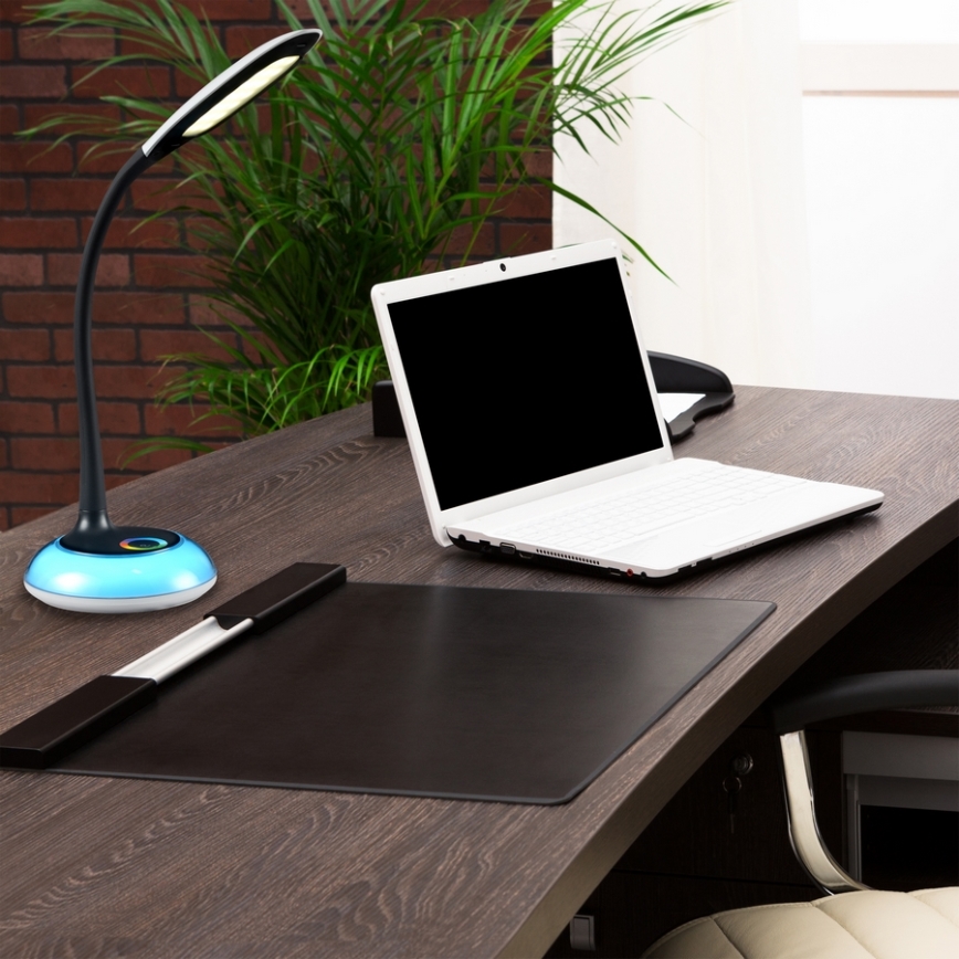 Lampe de table LED COSMOS LED-RGB/6,5W/230V noire