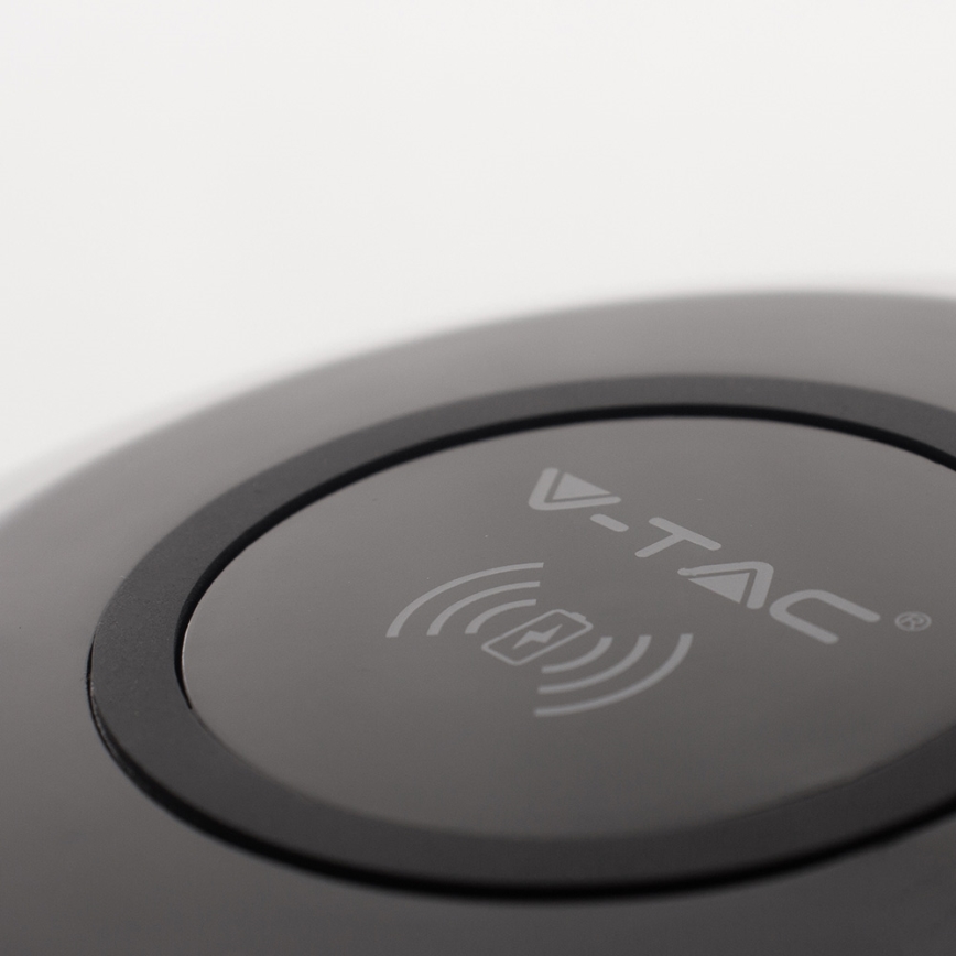 Lampe de table LED dimmable LED/5W/230V avec charge sans fil