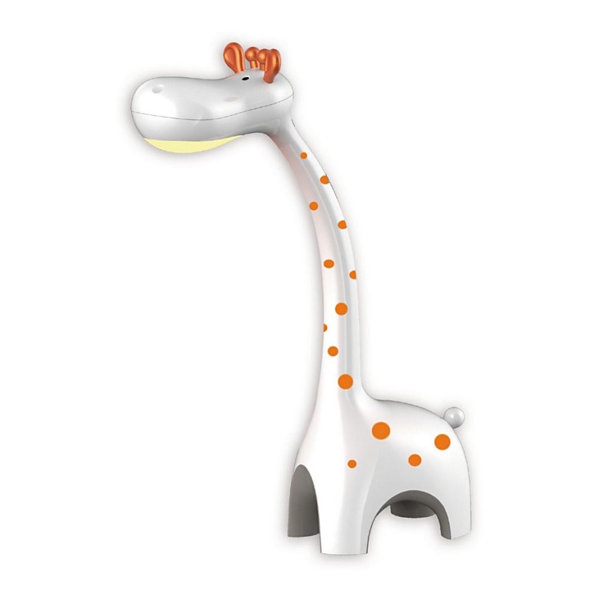 Lampe de table LED enfant à intensité modulable 1xLED/6W/230V girafe