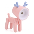 Lampe de table LED LED/0,06W/3xLR41 renne rose