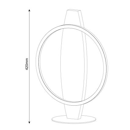 Lampe de table LED MELISA LED/10W/230V en pin
