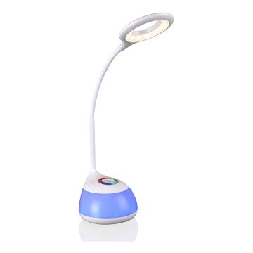 Lampe de table LED RGB à intensité variable GALACTIC LED/5W/230V 1800 mAh