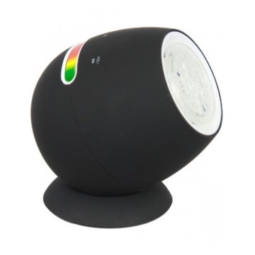 Lampe de table LED RGB avec haut-parleur RANEX 1xLED/1W