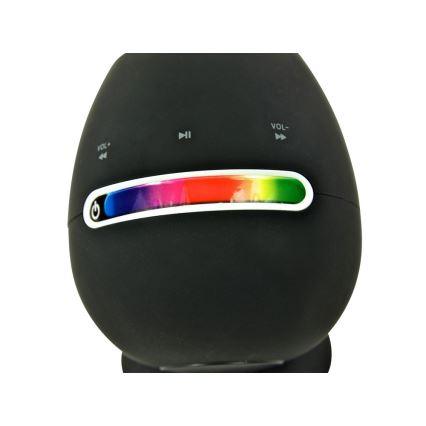 Lampe de table LED RGB avec haut-parleur RANEX 1xLED/1W