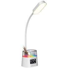 Lampe de table LED RGBW à intensité variable avec un porte-stylo FALCON LED/10W/5V