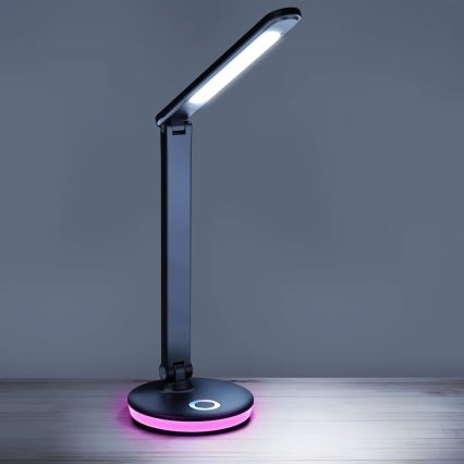 Lampe de table tactile LED RGBW à intensité variable NEPTUN LED/7W/230V noir