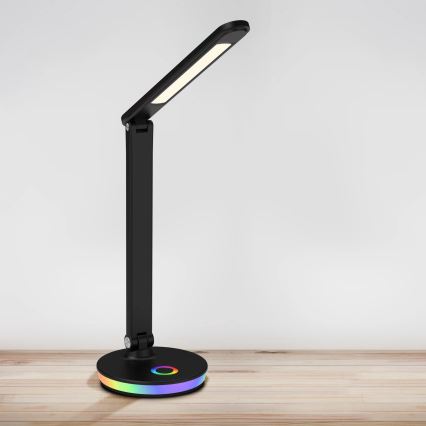 Lampe de table tactile LED RGBW à intensité variable NEPTUN LED/7W/230V noir