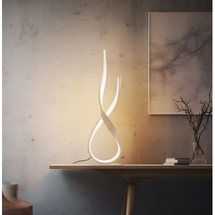Lampe de table LED RIBBON LED/21W/230V beige