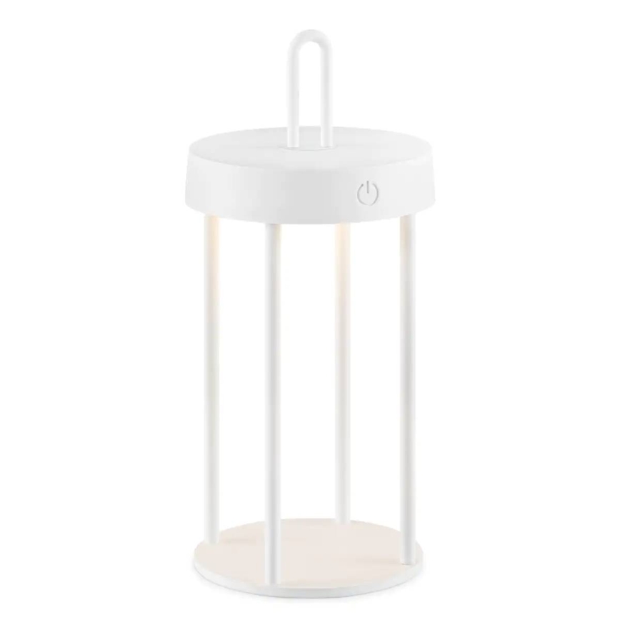 Lampe de table LED tactile rechargeable d'extérieur dimmable GENTLE LED/1,5W/3,7V 3000 mAh IP44 blanche
