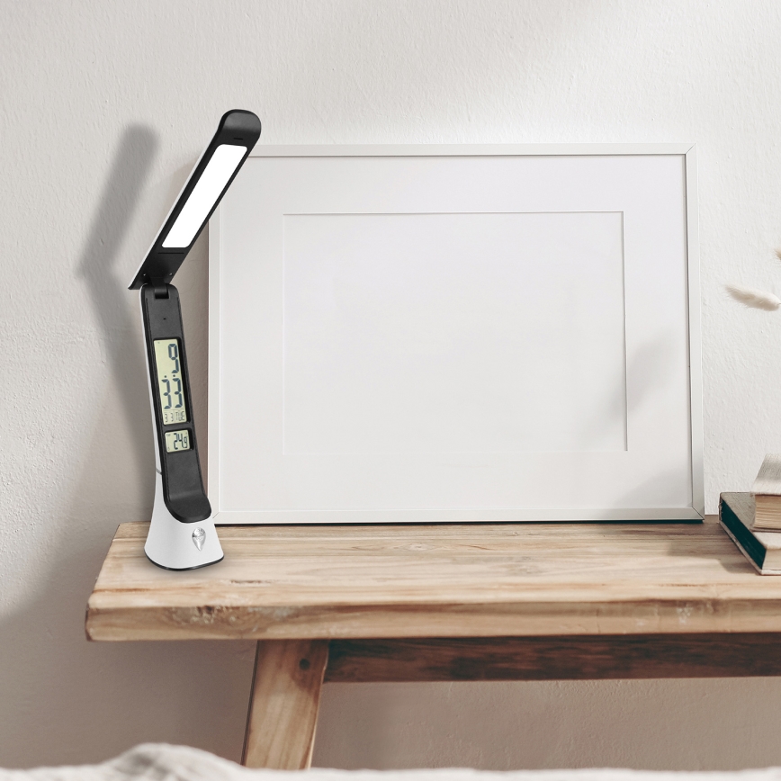 Lampe de table LED TORI LED/5W/5V blanc/ noir