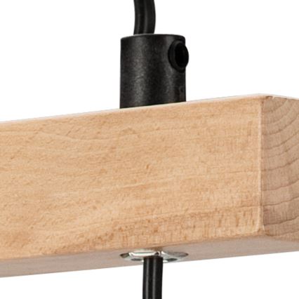 Lampe de table LEON 1xE27/60W/230V hêtre